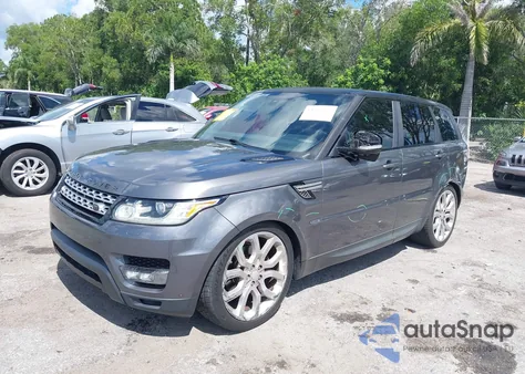 2016 Land Rover Range Rover Sport 3.0L V6 Supercharged Hse из США, поврежденный, VIN SALWR2VF2GA634559